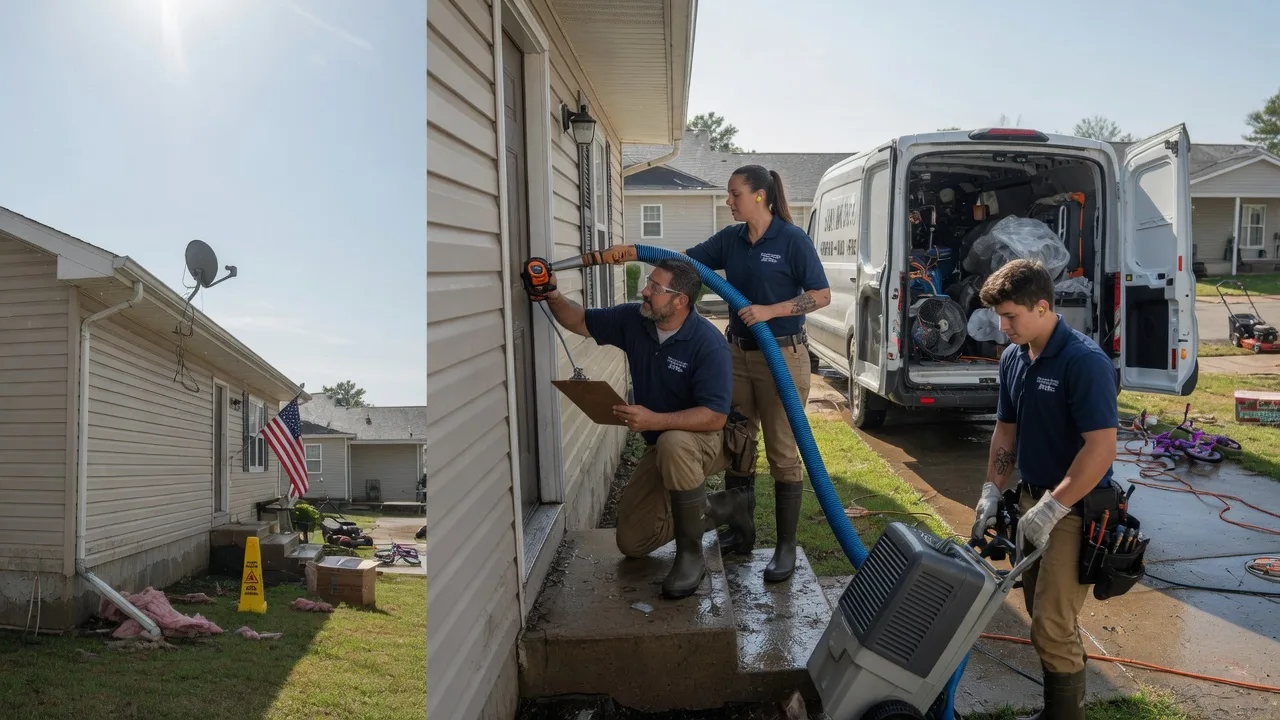 Ceiling Water Damage Restoration in Maud, OK near me